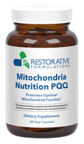 Restorative Formulations Mitochondria Nutrition PQQ 60 Capsules bottle