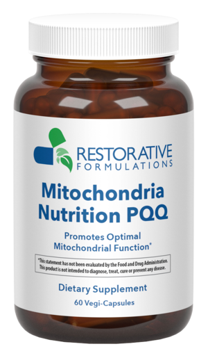 Restorative Formulations Mitochondria Nutrition PQQ 60 Capsules bottle