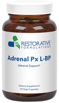 Restorative Formulations Adrenal Px L-BP 75 Capsules bottle