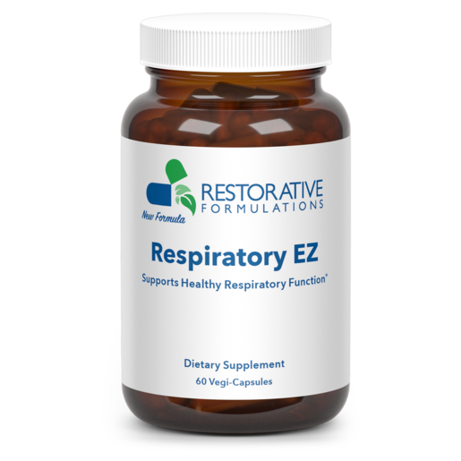 Restorative Formulations Respiratory EZ 60 Capsules bottle