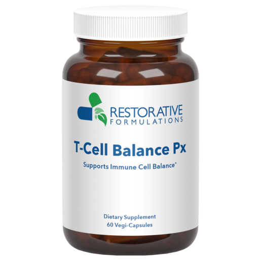 Restorative Formulations T-Cell Balance Px 60 Capsules bottle