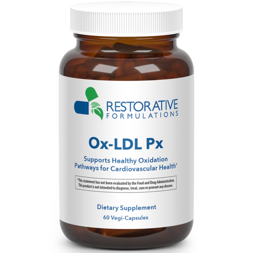 Restorative Formulations Ox-LDL Px 60 Capsules bottle