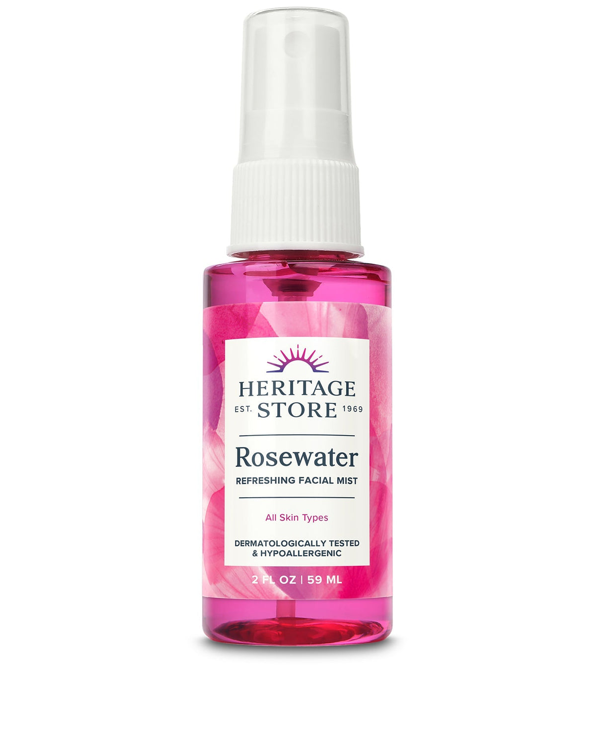 Heritage Store Rosewater Facial Mist 2 fl oz
