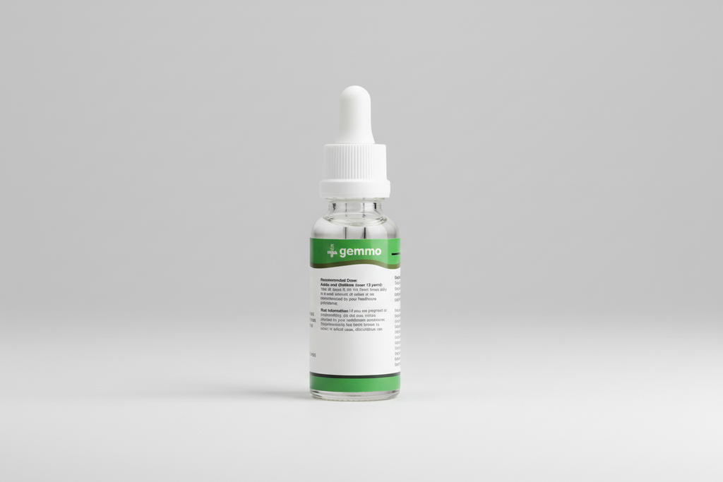 Gemma UNDA product packaging with text on a white background