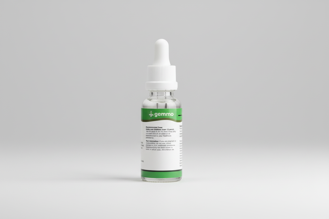 Gemma UNDA product packaging with text on a white background