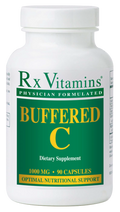 Rx Vitamins Buffered C 90 Capsules bottle