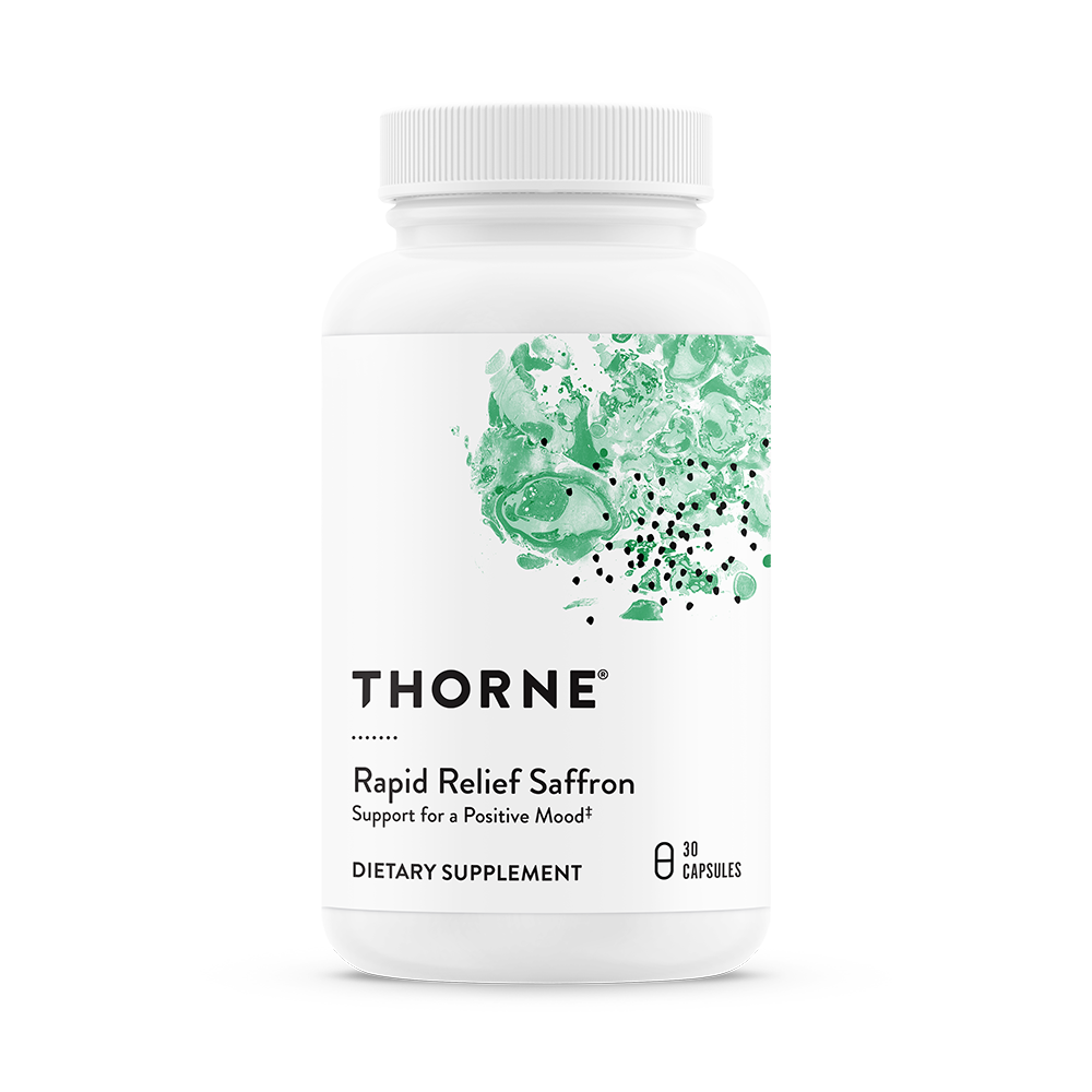 Thorne Rapid Relief Saffron - 30 Capsules product image