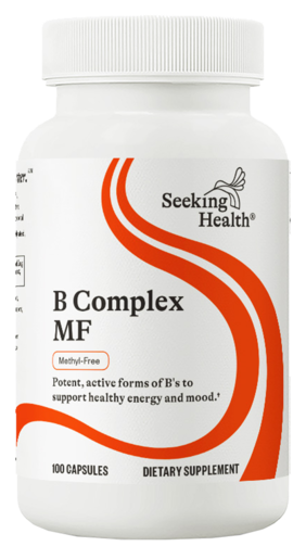Seeking Health B Complex MF 100 Capsules product bottle