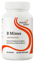 Seeking Health B-Minus 100 Capsules product bottle