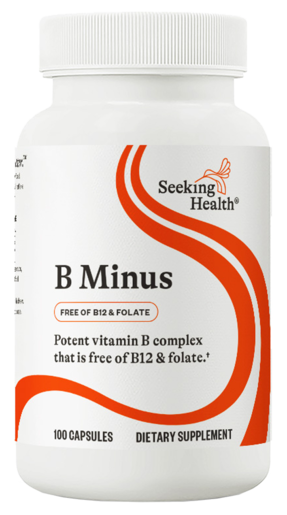 Seeking Health B-Minus 100 Capsules product bottle