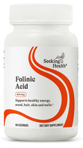 Seeking Health Folinic Acid 60 Lozenges product bottle