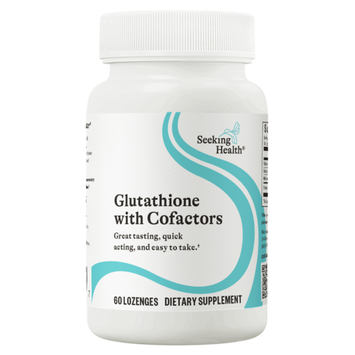 Seeking Health Glutathione with Cofactors 60 Lozenges product packaging