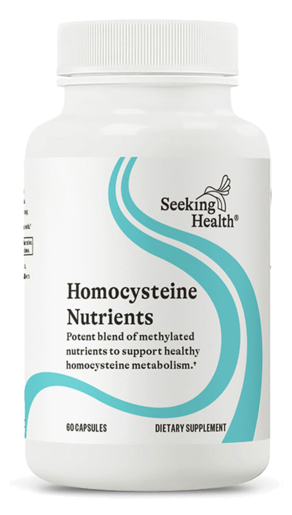 Seeking Health Homocysteine Nutrients 60 Capsules product packaging