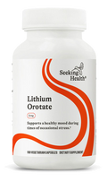 Seeking Health Lithium Orotate 100 Capsules product packaging