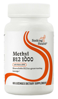 Seeking Health Methyl B12 1000 60 Lozenges product packaging