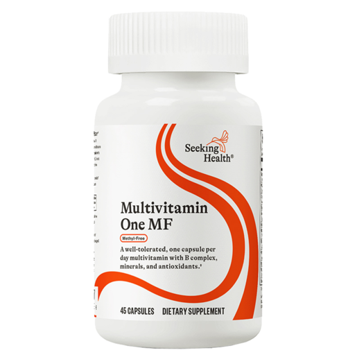 Seeking Health Multivitamin One MF 45 Capsules product packaging