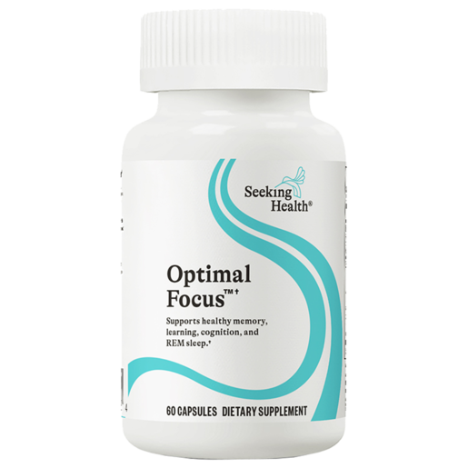 Seeking Health Optimal Focus 60 Capsules product packaging