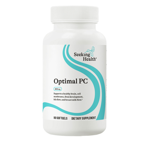 Seeking Health Optimal PC 90 Softgels product bottle