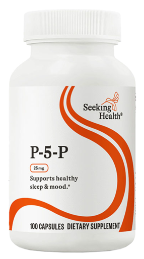 Seeking Health P-5-P 100 Capsules product packaging