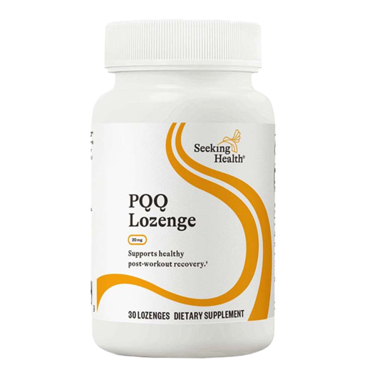 Seeking Health PQQ 20 mg 30 Lozenges product bottle