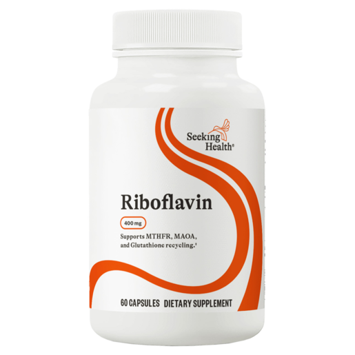 Seeking Health Riboflavin 400 mg 60 Capsules product bottle
