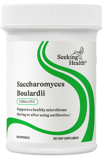 Seeking Health Saccharomyces Boulardii 60 Capsules product bottle