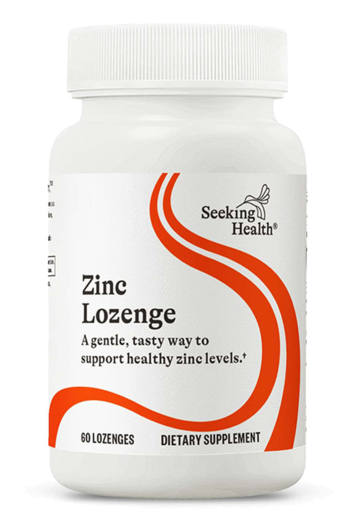 Seeking Health Zinc Lozenge 60 Lozenges product bottle