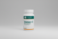 Genestra Selenium + E dietary supplement bottle on a white background