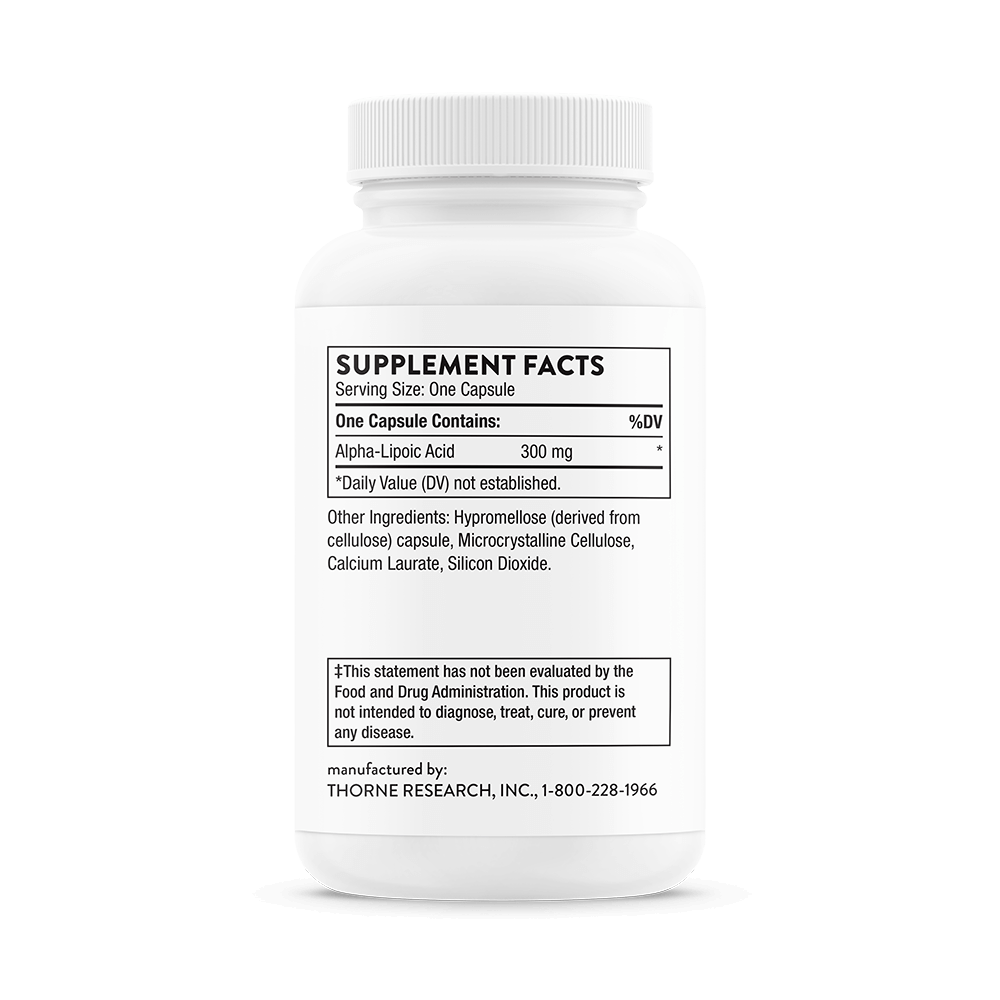Thorne Alpha-Lipoic Acid 60 Capsules