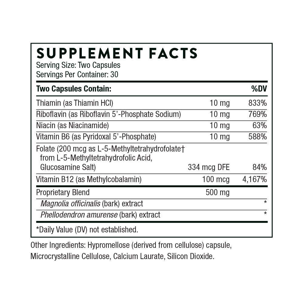 Thorne Craving & Stress Support - Cortisol Balance (60 Caps)