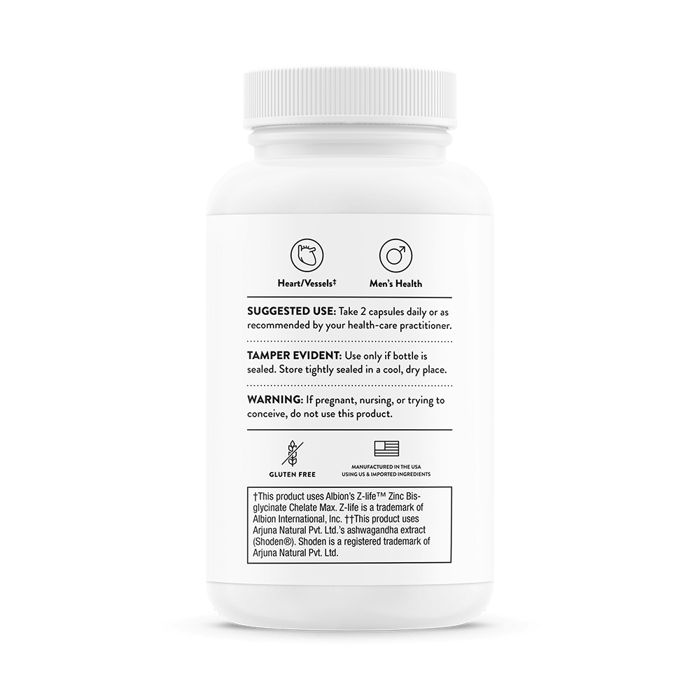 Thorne Advanced Male Vitality Support 60 Caps