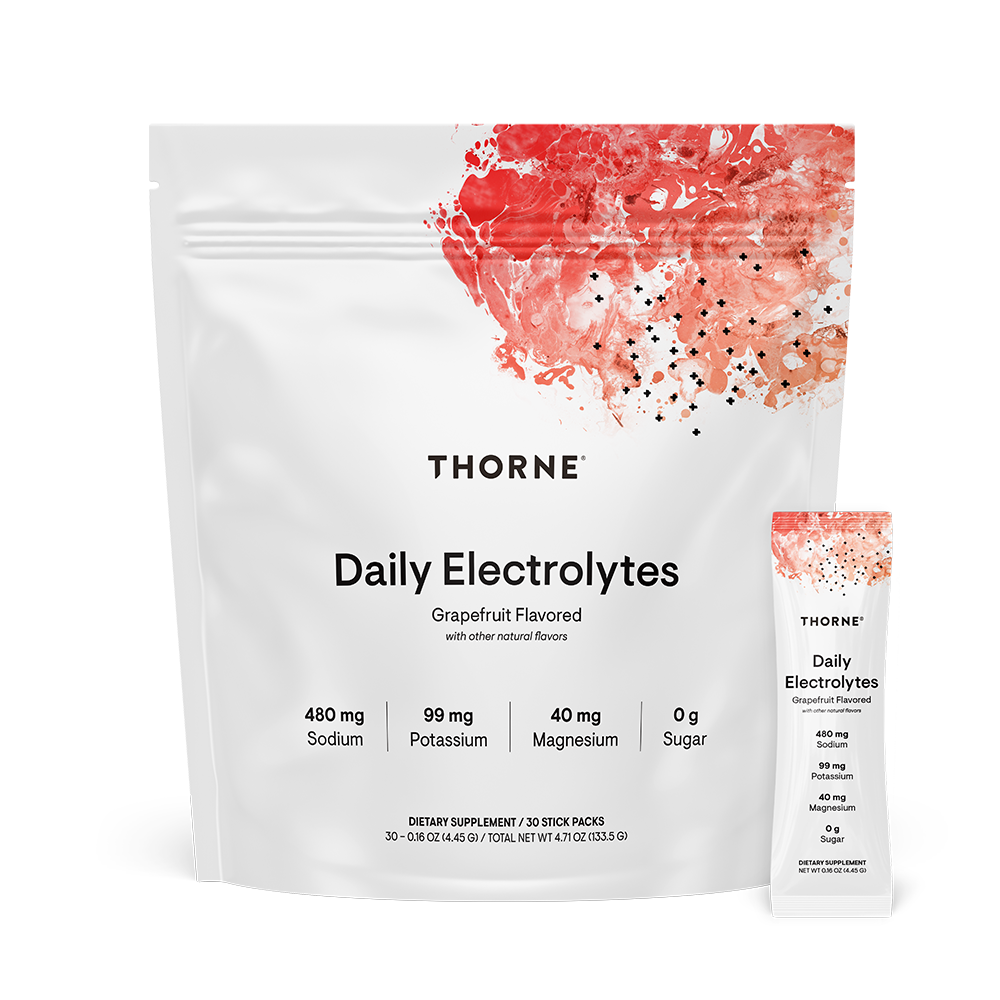 Thorne Daily Electrolytes - Grapefruit - 30 Stick Packs product image