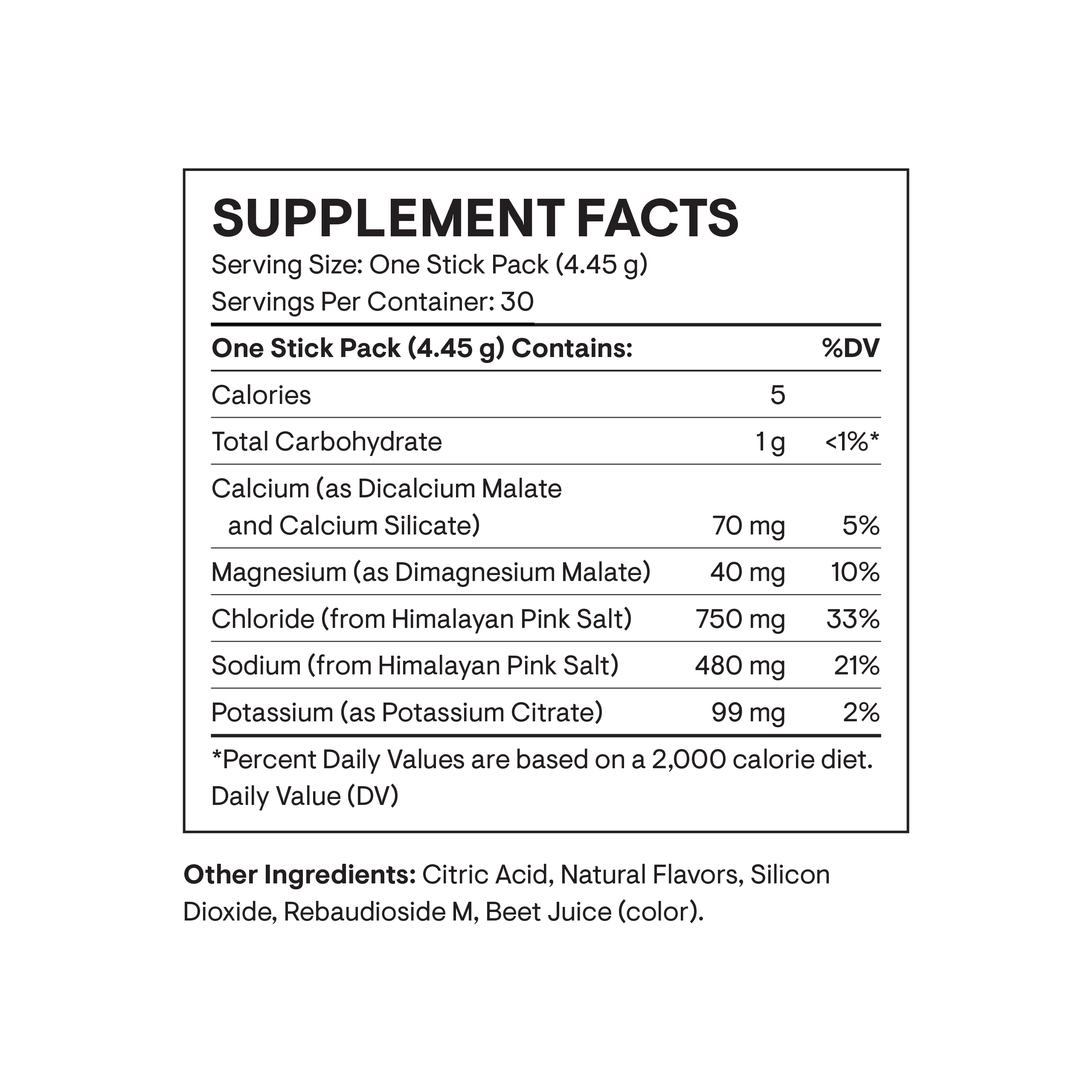 Thorne Daily Electrolytes - Strawberry Lemonade - 30 Stick Packs product image