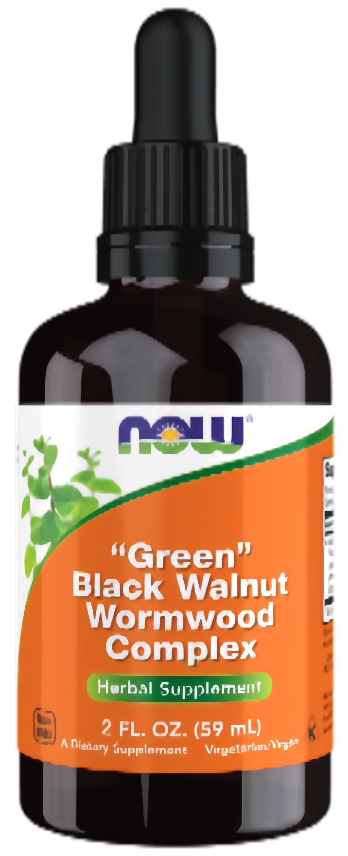 NOW Foods Black Walnut Wormwood Complex Liquid 2 oz