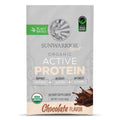 Sunwarrior Active Protein Chocolate Single Serve official front image