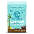 Sunwarrior Collagen Chocolate Fudge Single Serve official front image