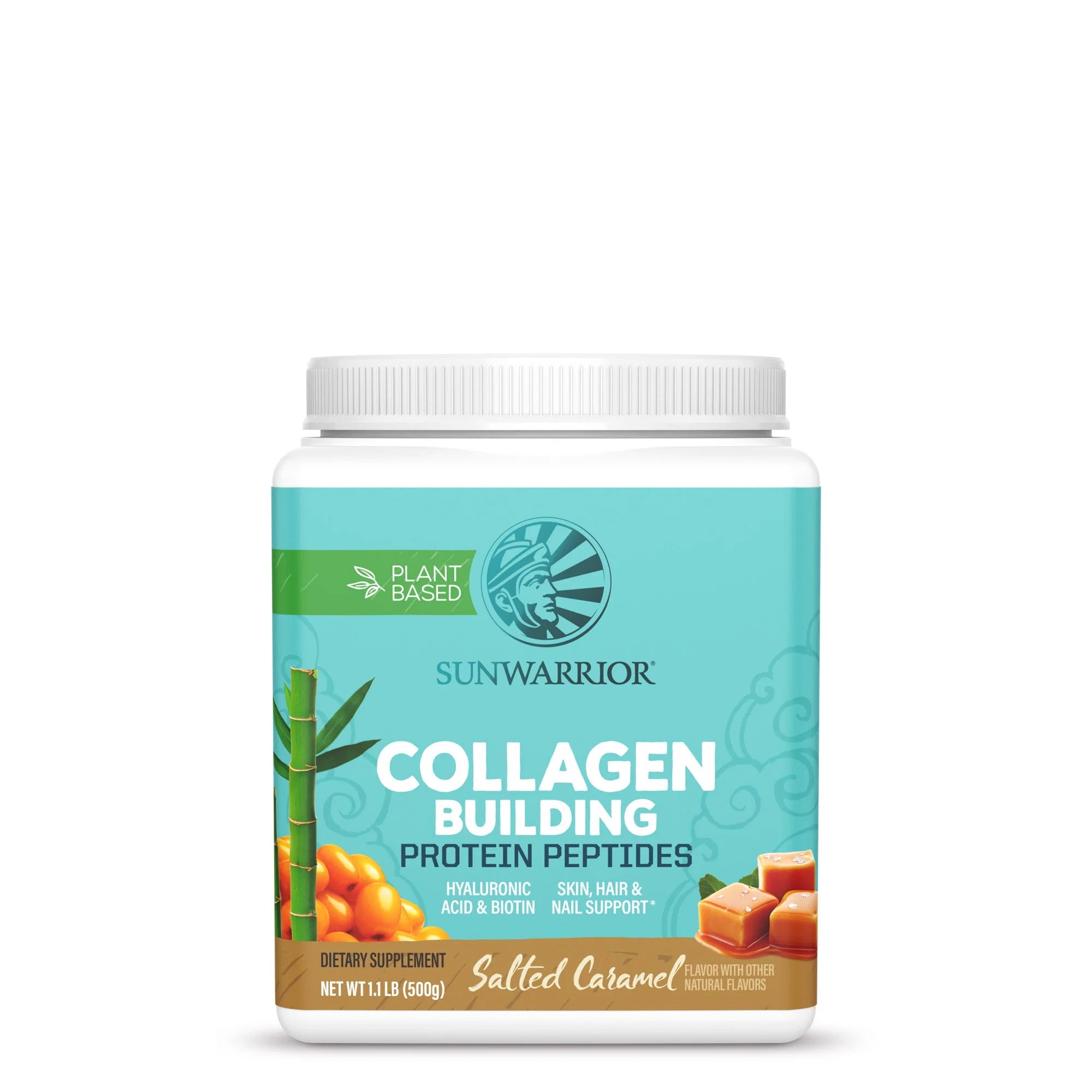 Sunwarrior Collagen Salted Caramel 500g official front image