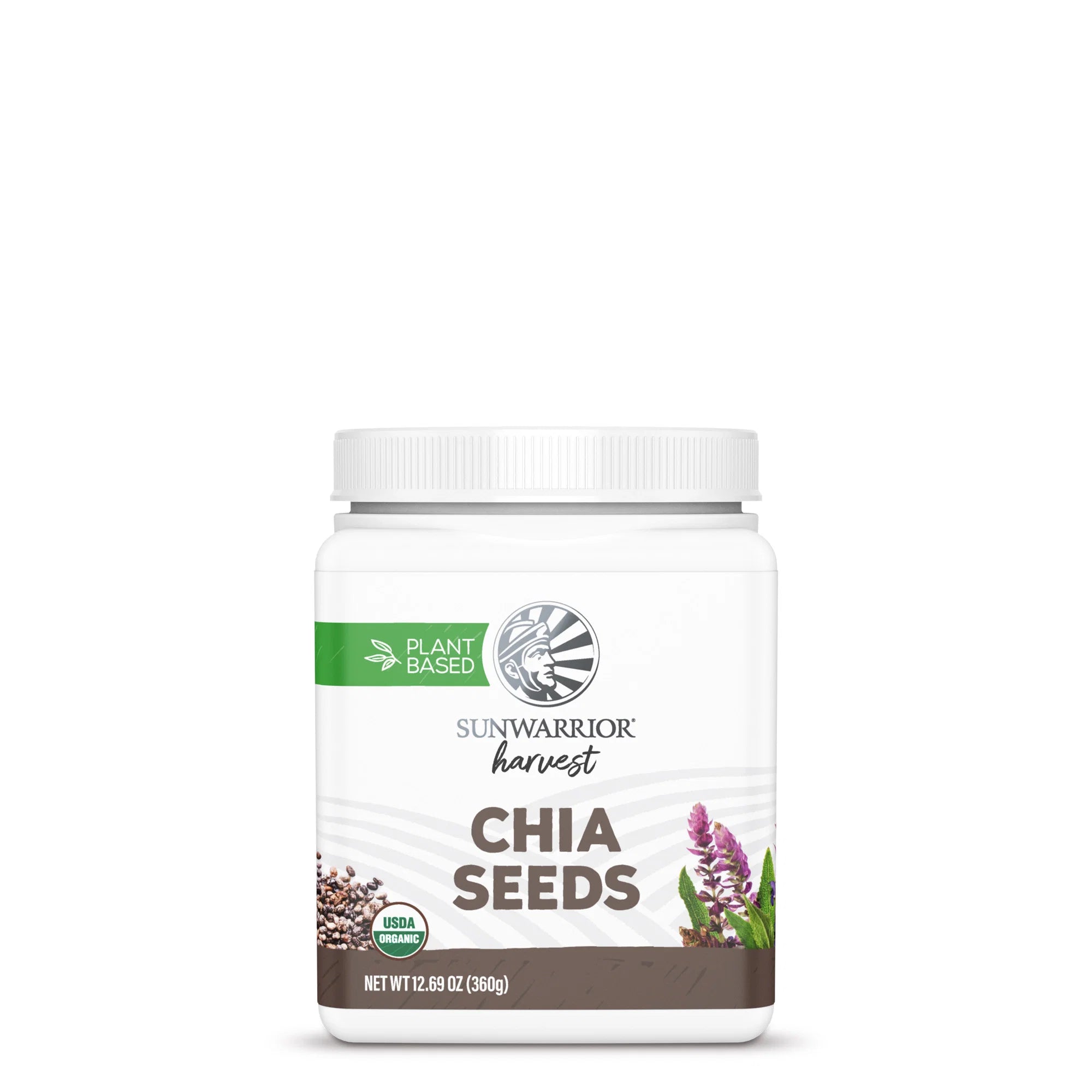 Sunwarrior Harvest Line Chia Seeds 360g official front image