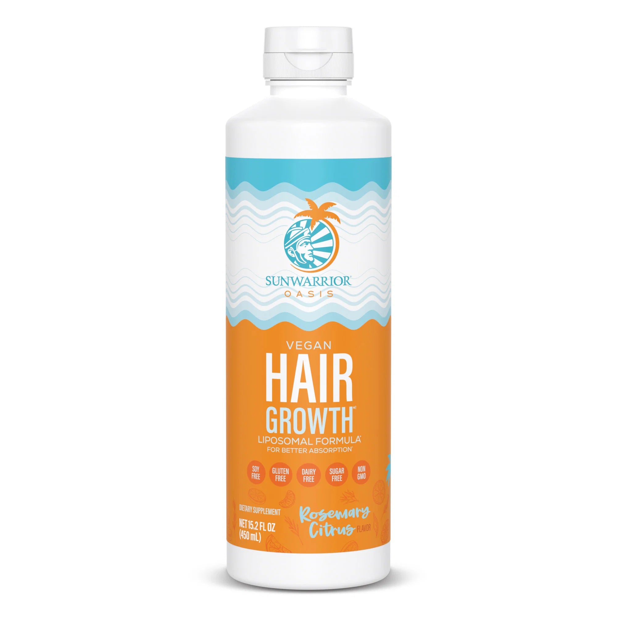 Sunwarrior Oasis Hair Growth Rosemary Citrus 15.2 fl oz official front image
