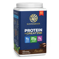 Sunwarrior Warrior Blend Strength+ Creatine Chocolate 1025g official front image