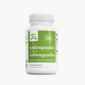 Terry Naturally Andrographis & Ashwagandha 60 Capsules official uniform front v2 1200x1200