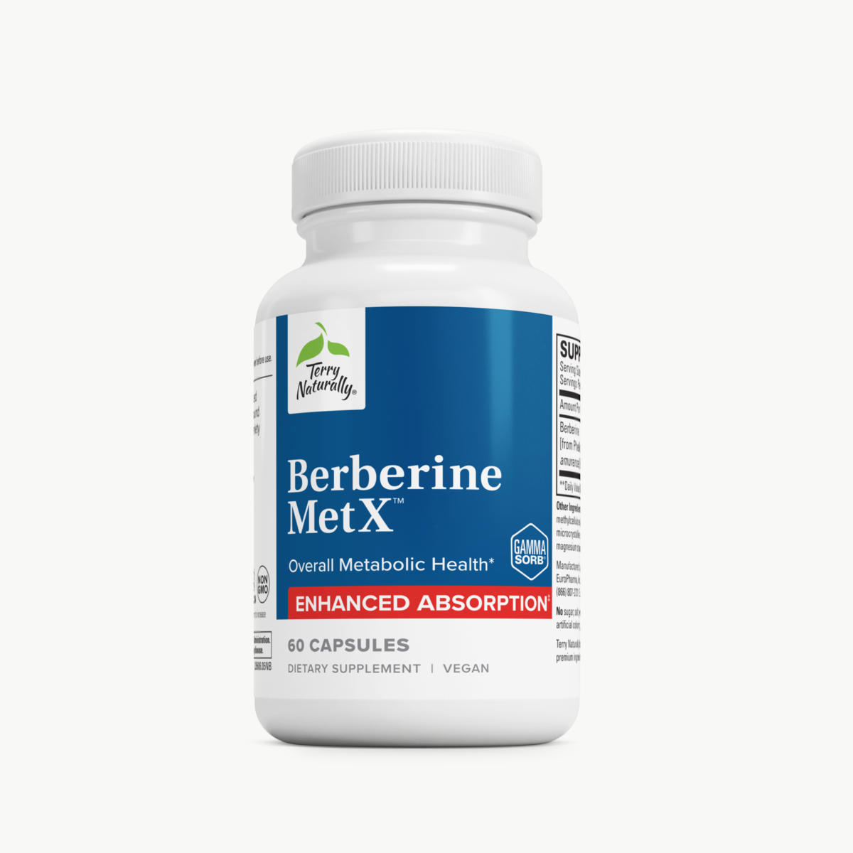 Terry Naturally Berberine MetX 60 Capsules official uniform front v2 1200x1200