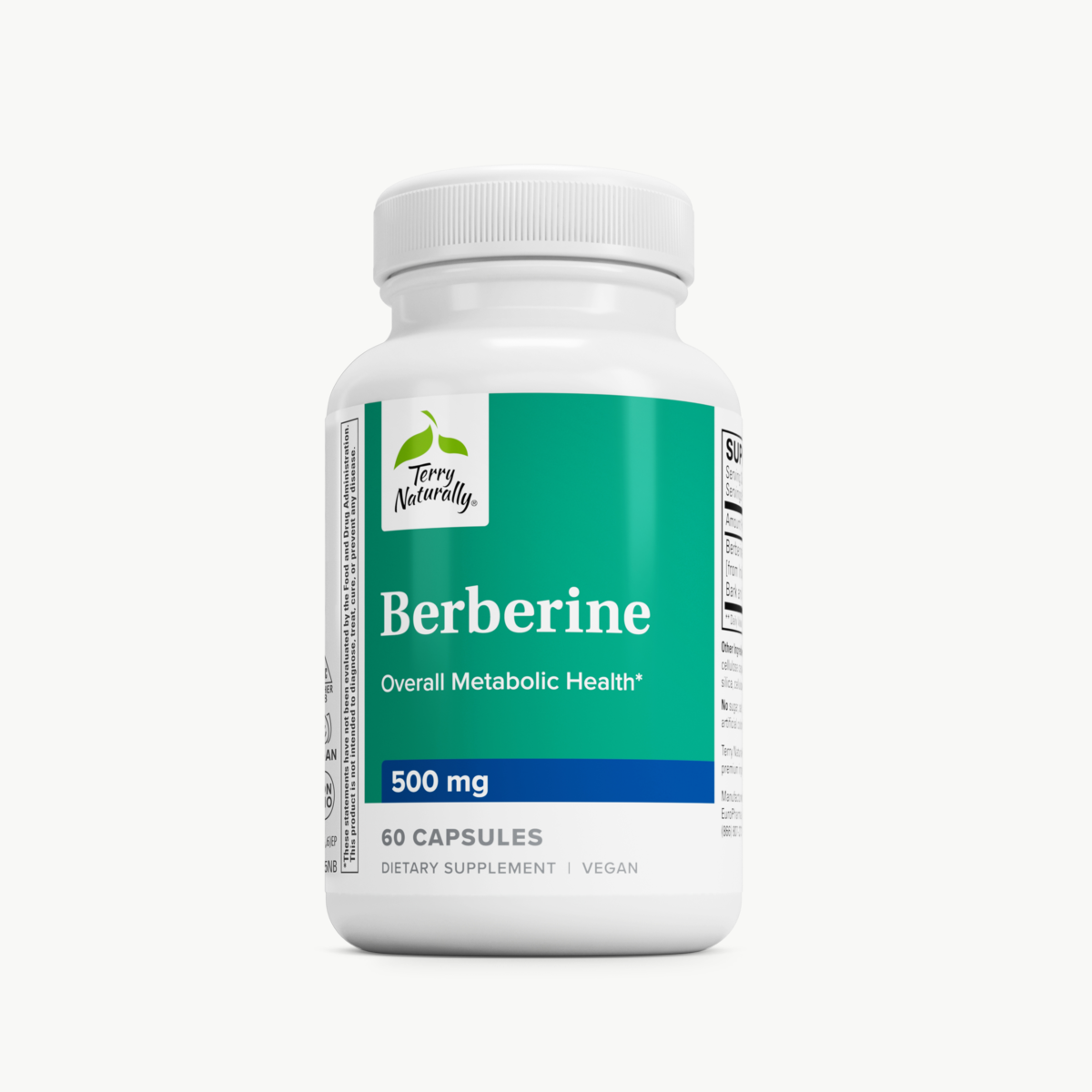 Terry Naturally Berberine 60 Capsules official uniform front v2 1200x1200