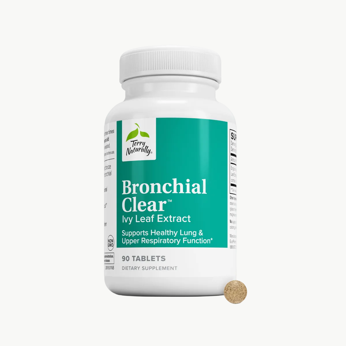 Terry Naturally Bronchial Clear 90 Tabs official uniform front v2 1200x1200