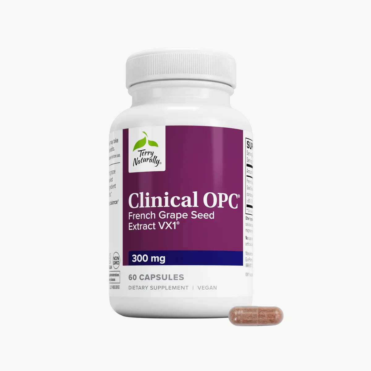 Terry Naturally Advanced OPC 300 mg 60 Capsules official uniform front v2 1200x1200