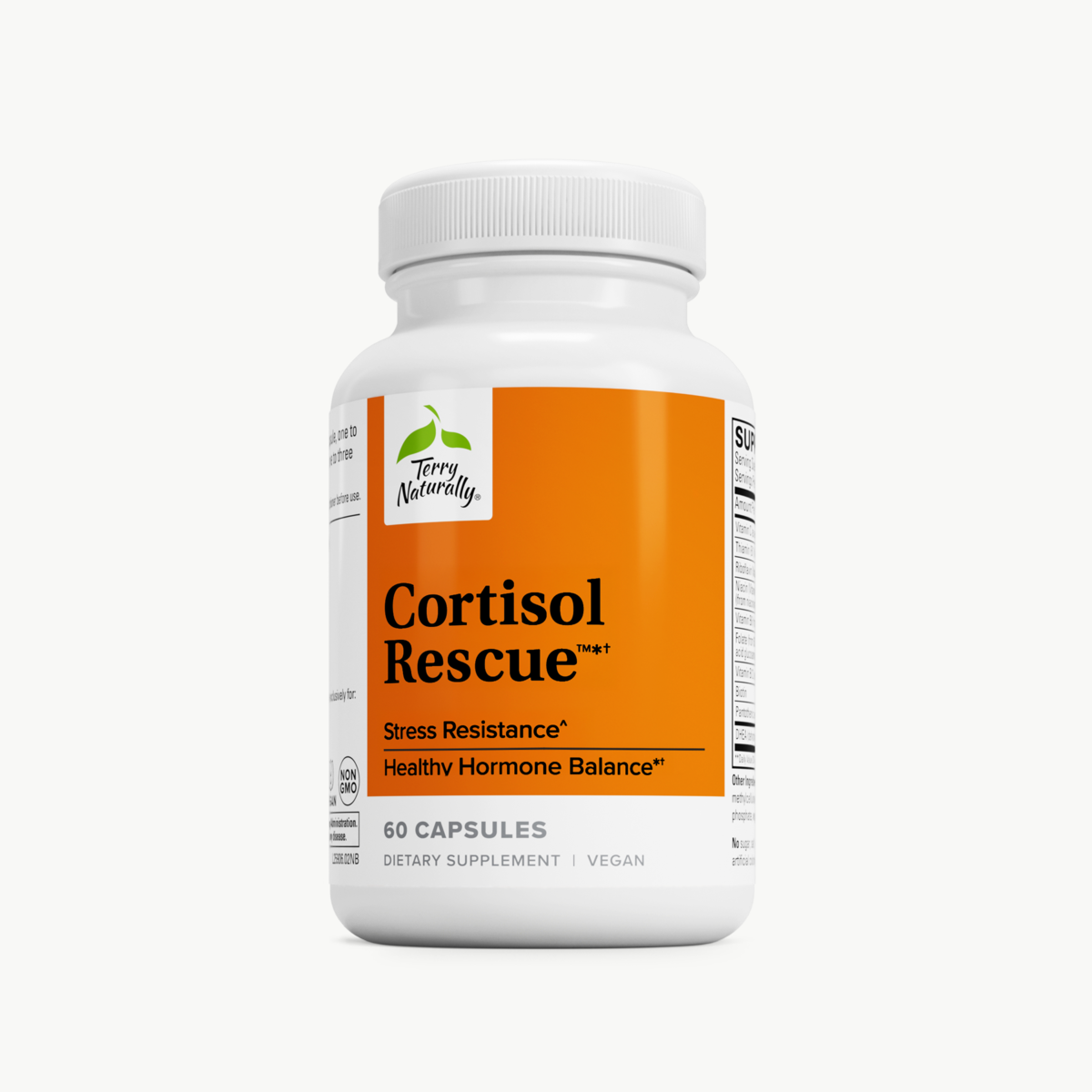 Terry Naturally Cortisol Rescue 60 Capsules official uniform front v2 1200x1200