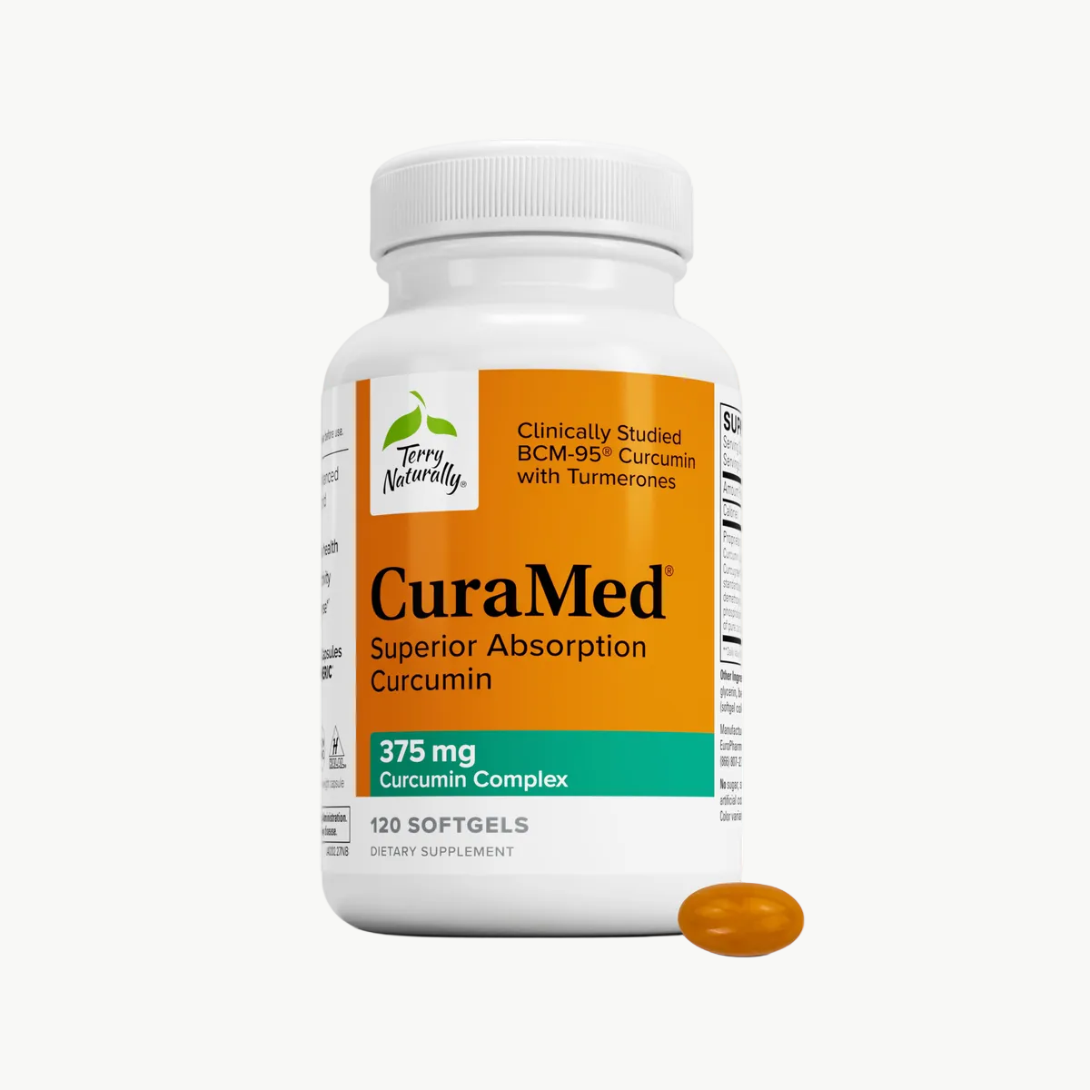 Terry Naturally CuraMed 375 mg 120 Softgels official uniform front v2 1200x1200