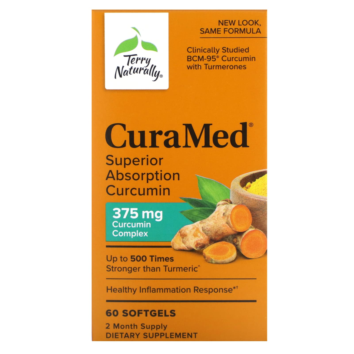 Terry Naturally CuraMed 375 mg 60 Softgels official uniform front v2 1200x1200