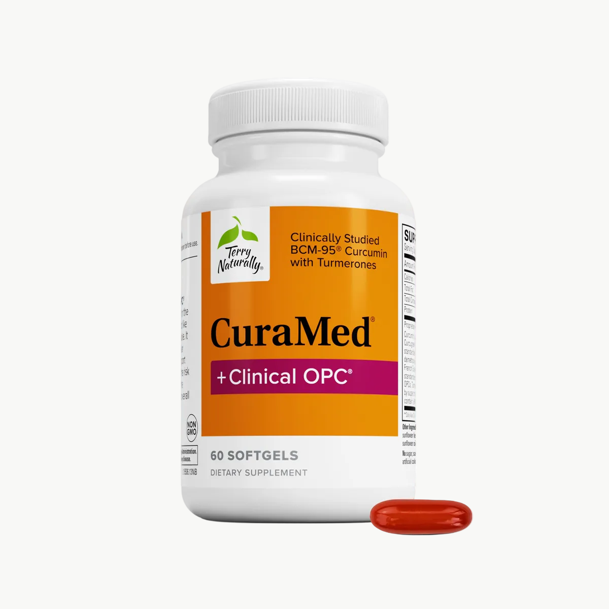 Terry Naturally CuraMed + OPC 60 Softgels official uniform front v2 1200x1200