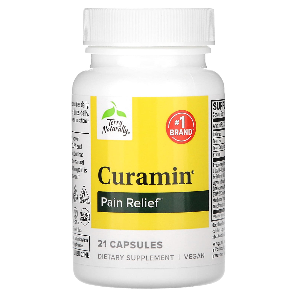 Terry Naturally Curamin 21 Capsules official uniform front v2 1200x1200
